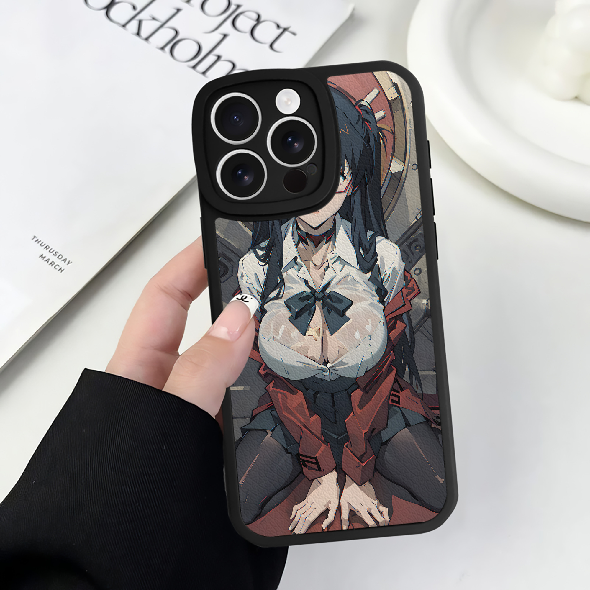 （画像用） EVA 新世紀エヴァンゲリオン 【iPhone 16シリーズ対応】シリコンスマホケース（レザー調） 材質：シリコン